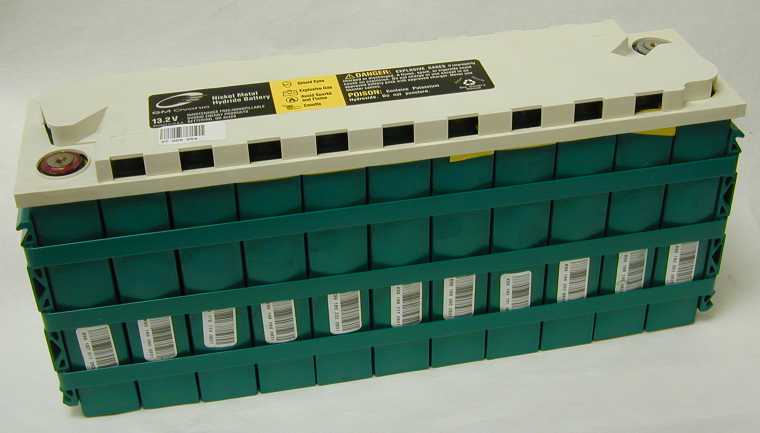 GM/Ovonics Nickel Metal Hydride battery